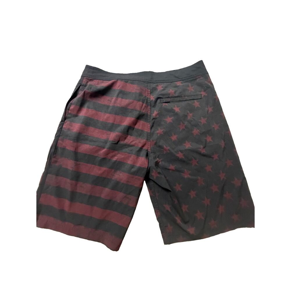 Men’s Size 34 Affliction Board Shorts Swimwear Stars And Stripes (AM13) - Picture 3 of 4